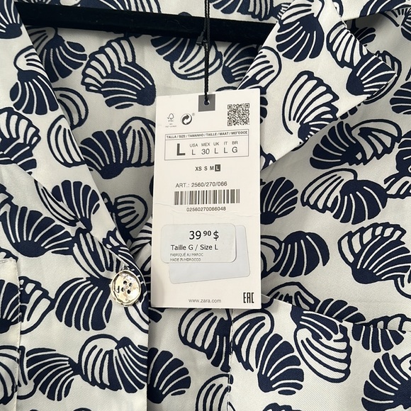 *BEAND NEW* Zara shell Shirt - Picture 2 of 3